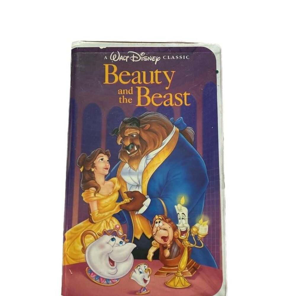 Vintage Beauty & The Beast Black Diamond Classic VHS Tape 1992